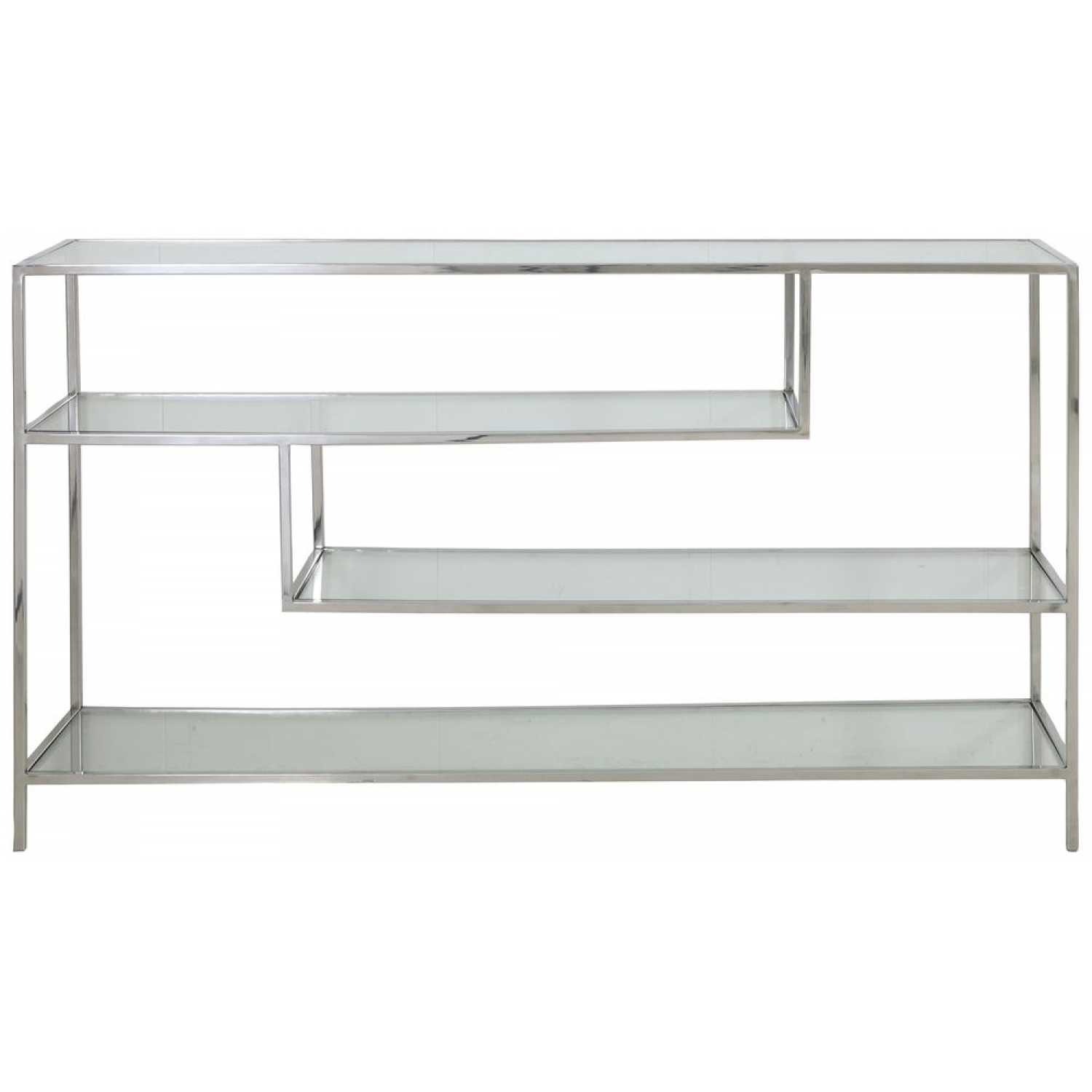 Light and Living Ylaya Console Table - Silver